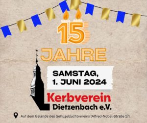 Read more about the article 15 Jahre Kerbverein – das feiern wir!